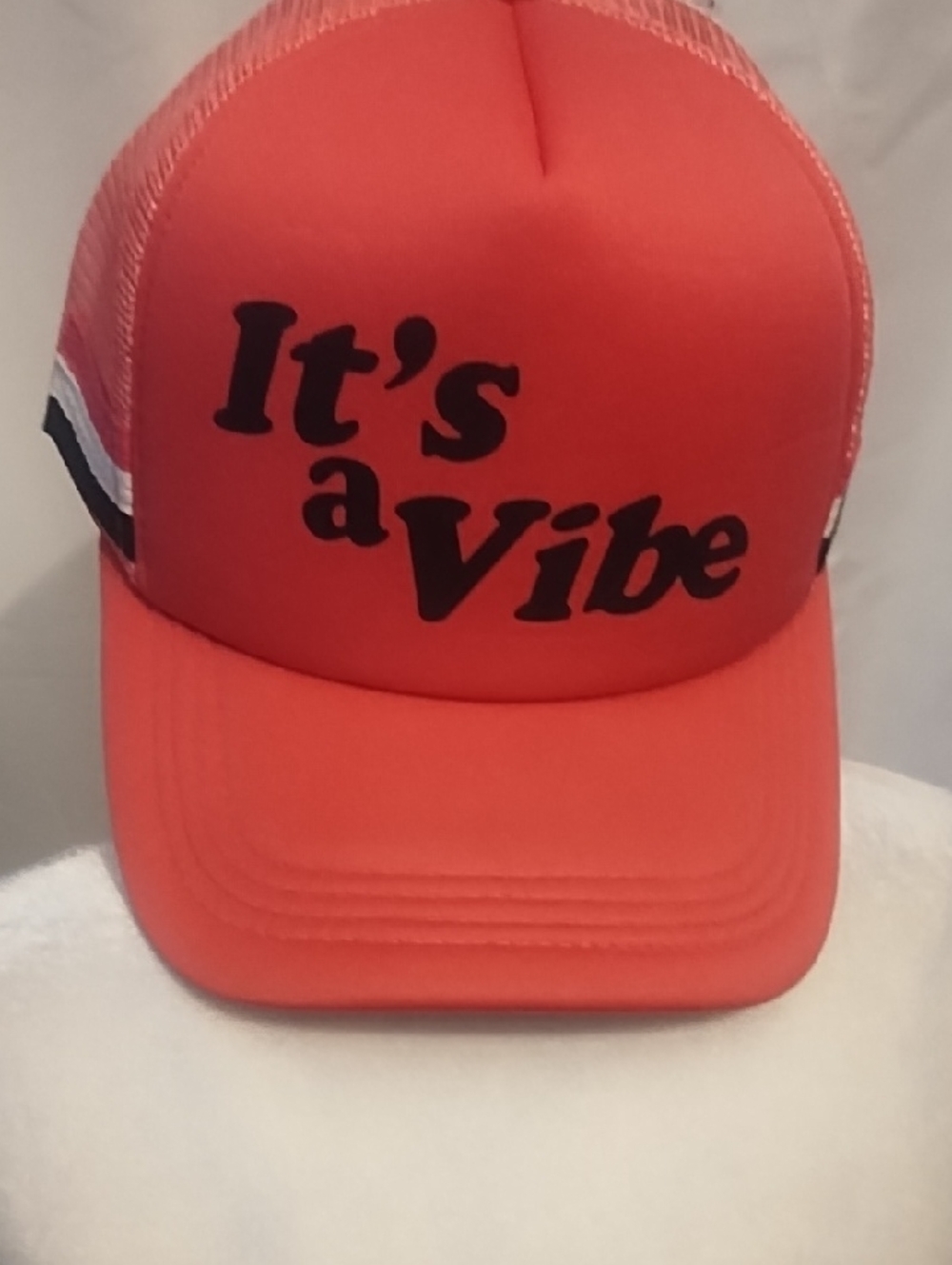 Hot Pink Mesh Trucker Hat